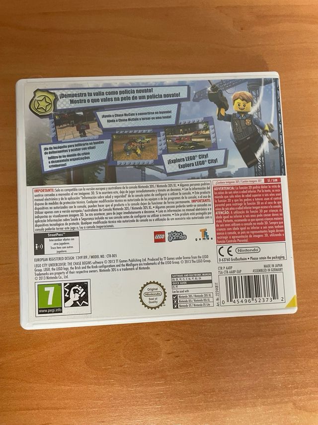 LEGO City Undercover: The Chase Begins 3DS