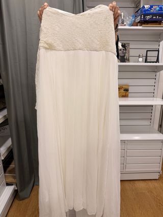Vestido de Novia Blanco Encaje