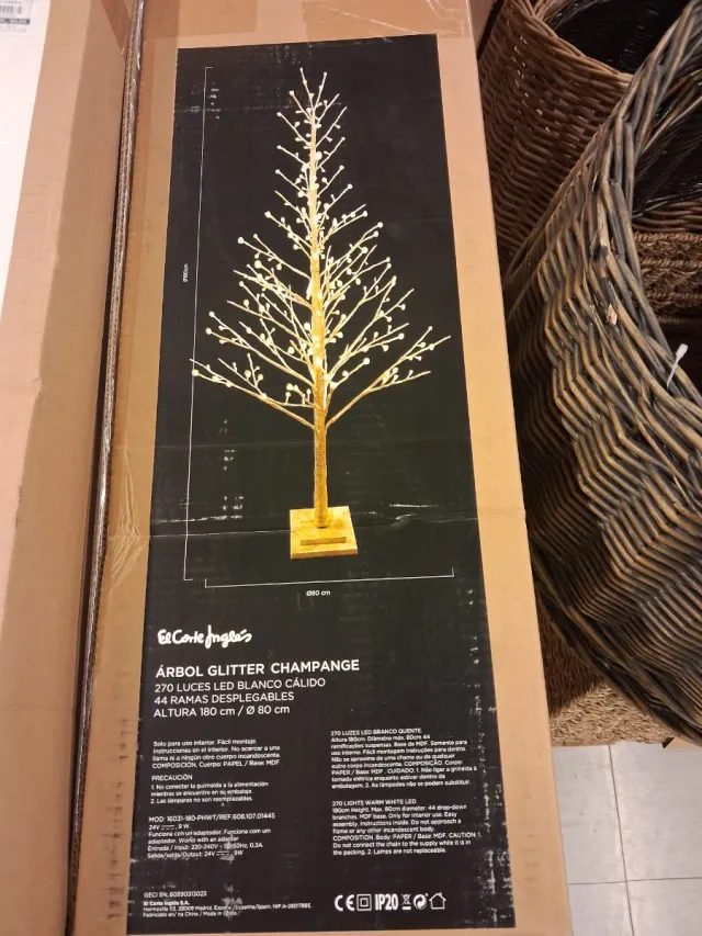 Árbol de Navidad El Corte Inglés