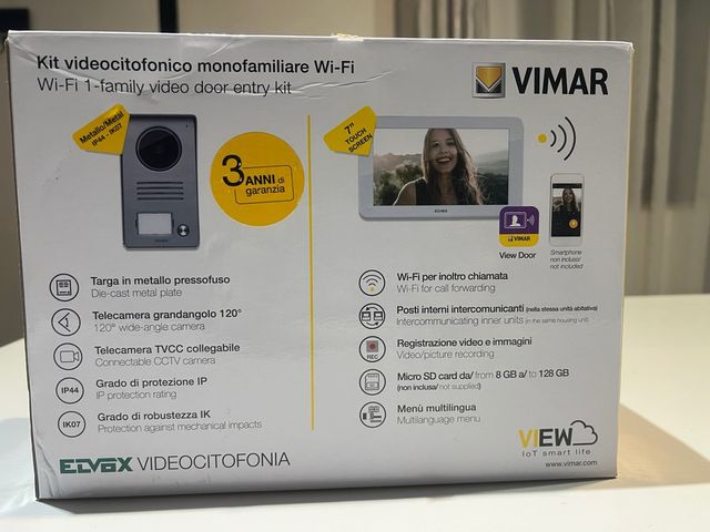 Videocitofono Vimar Wi-Fi 1-family