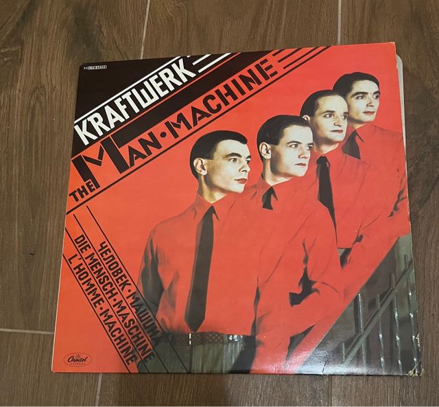 Kraftwerk The Man Machine LP Vinile Prima Stampa