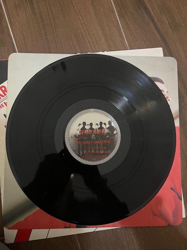 Kraftwerk The Man Machine LP Vinile Prima Stampa