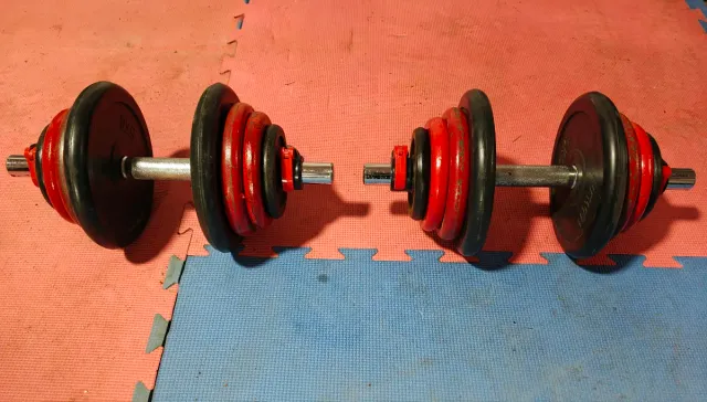 DISCOS PESAS SARTER MANCUERNAS 50KG 30 MM TOPES