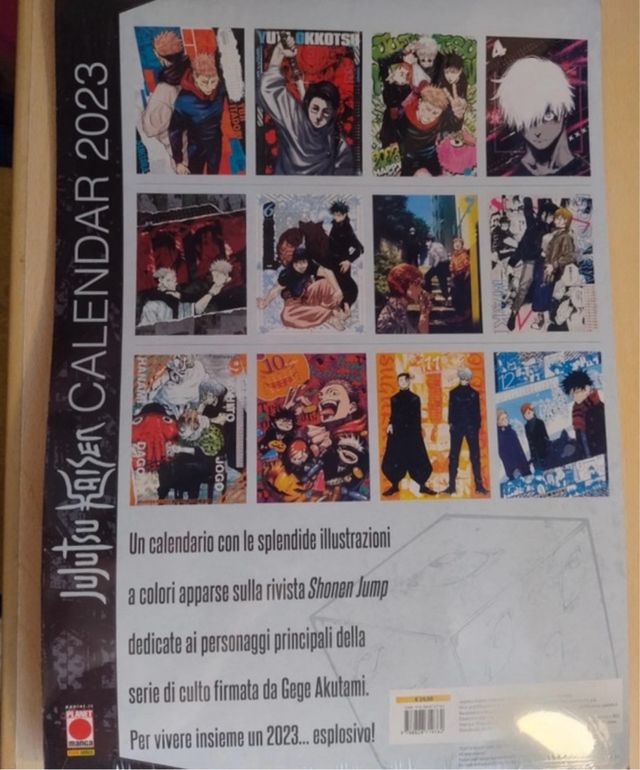 Jujutsu kaisen 1 variant + Calendario 2028