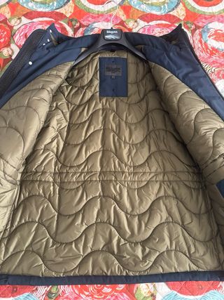 Blauer Cappotto Blu Taglia XL