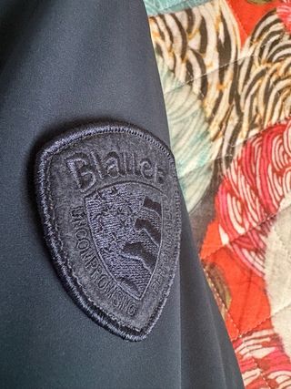 Blauer Cappotto Blu Taglia XL