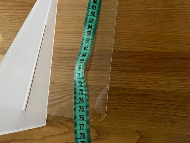 Pantalla de acetato asmr