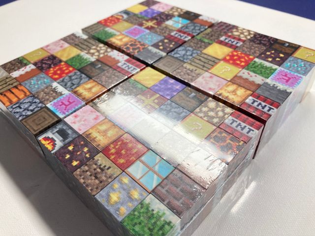 200 blocchi di costruzione magnetici Minecraft