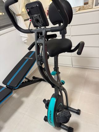Bicicleta Spinning 5 en 1 Plegable nueva 2 usos