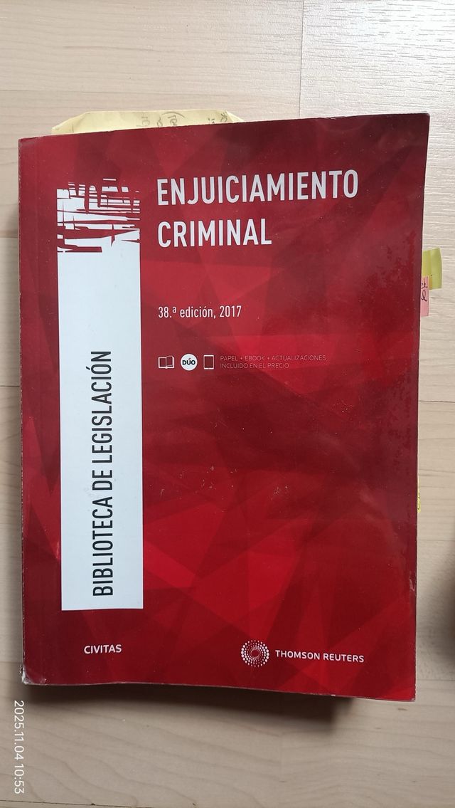 Enjuiciamiento Criminal (Papel + e-book) (Bibli...