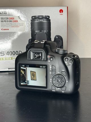 Canon EOS 4000D Kit Fotocamera