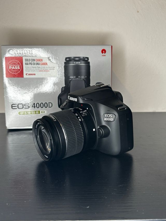 Canon EOS 4000D Kit Fotocamera