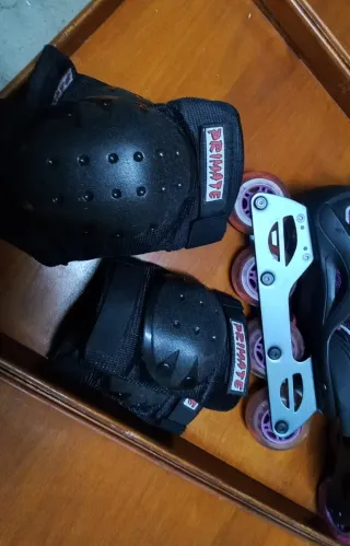 Patines Oxelo Talla 37 - 40 Nuevos + Bolsa + prot