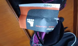 Patines Oxelo Talla 37 - 40 Nuevos + Bolsa + prot