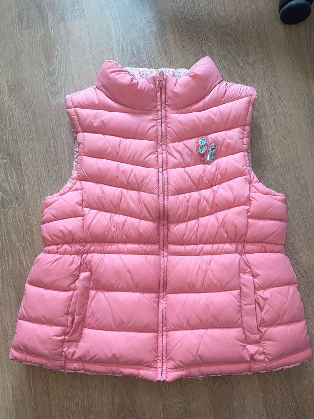 Chaleco rosa talla S