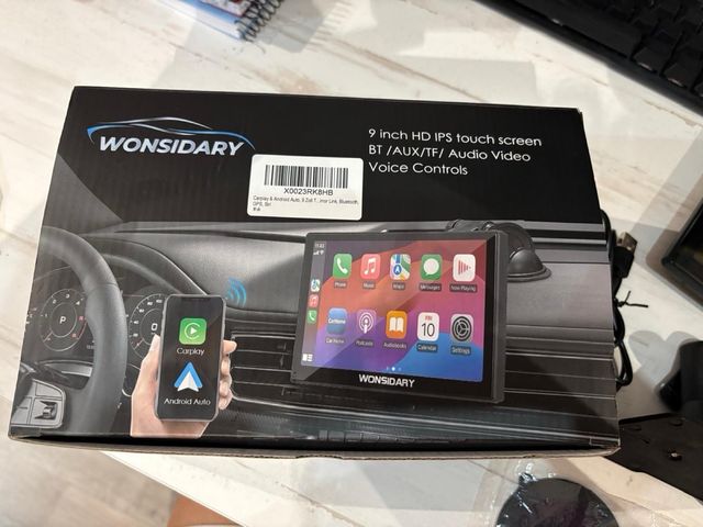 Pantalla para coche Wonsidary Bluetooth Sin Usar