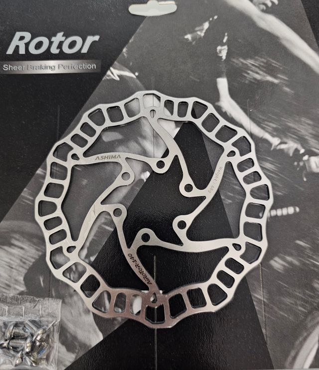 Disco Freno Ashima AiRotor 140mm Plata