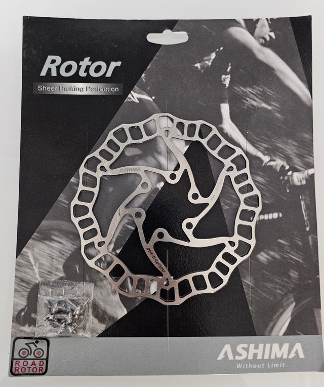 Disco Freno Ashima AiRotor 140mm Plata