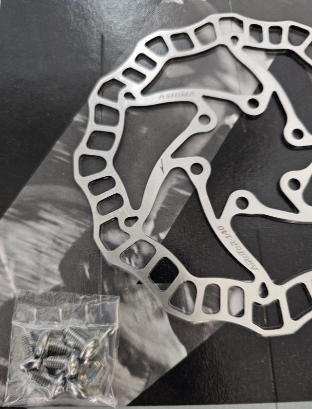 Disco Freno Ashima AiRotor 140mm Plata