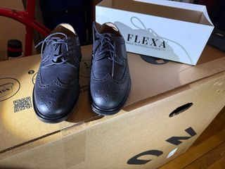 Scarpe eleganti uomo Flexa by Rossetti nere 40