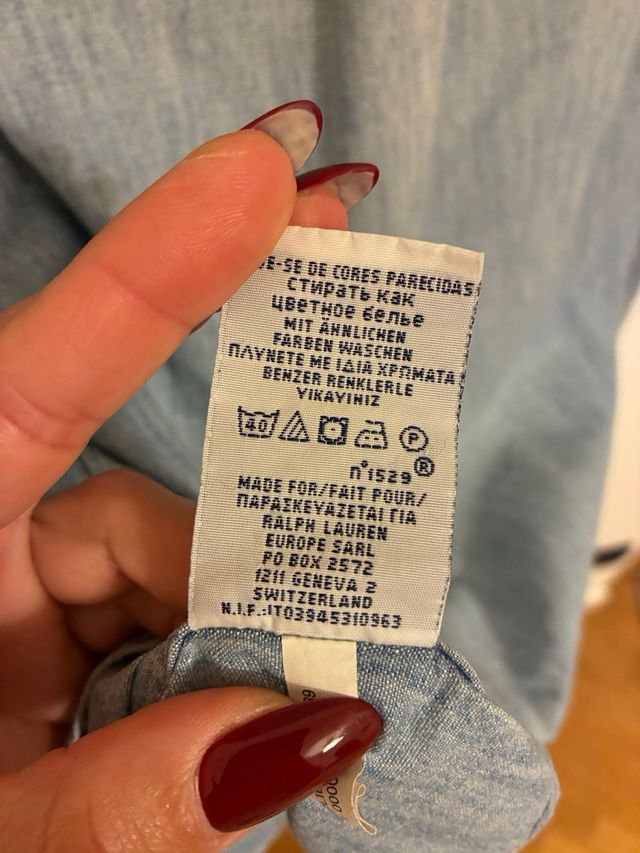 Camicia uomo Ralph Lauren Jeans S