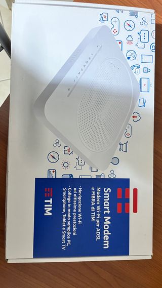 Modem Smart Wi-Fi TIM ADSL/Fibra
