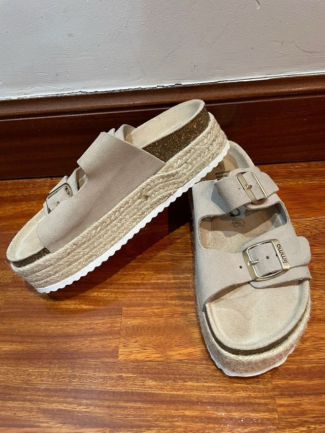 Sandalias Limma Beige Talla 36