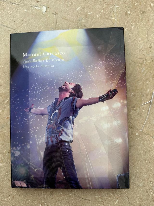 Manuel Carrasco Tour Bailar El Viento DVD CD