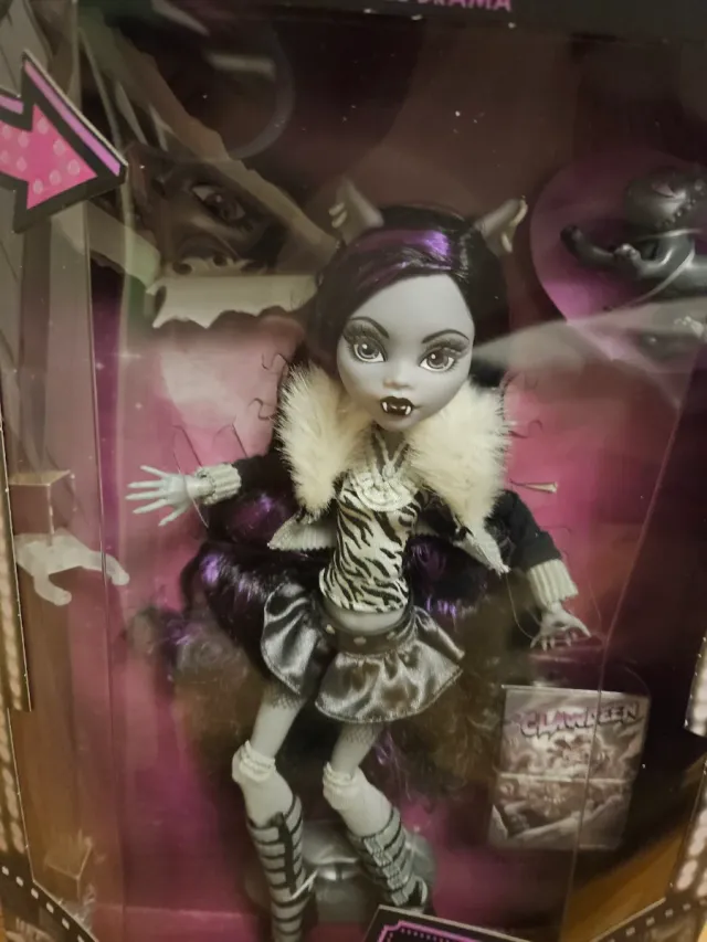 Muñeca Monster High Clawdeen Wolf Reel Drama