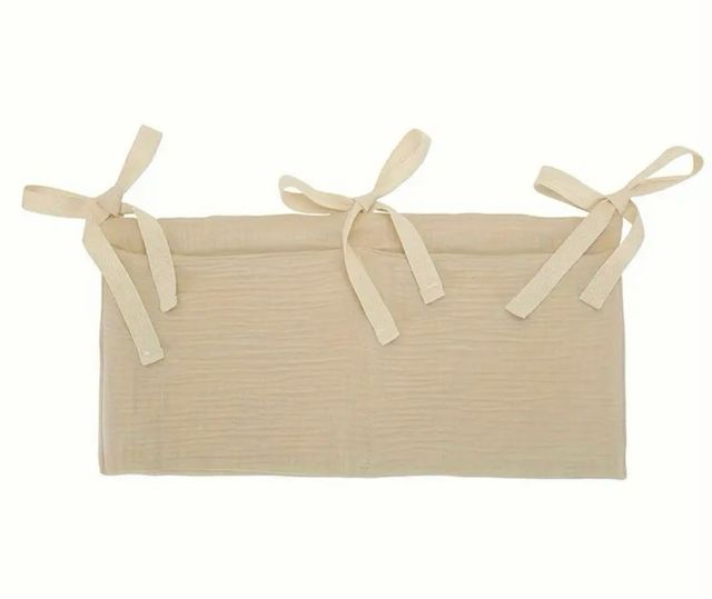 Organizzatore per Culla in Tela Beige