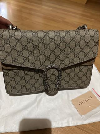 Bolso Gucci Beige y Marrón original