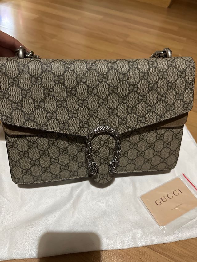 Bolso Gucci Beige y Marrón original