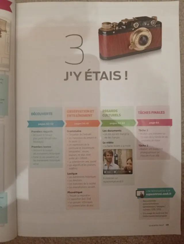 Libro entre nous francés