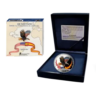 Moneda 10€ Plata España EEUU 2025