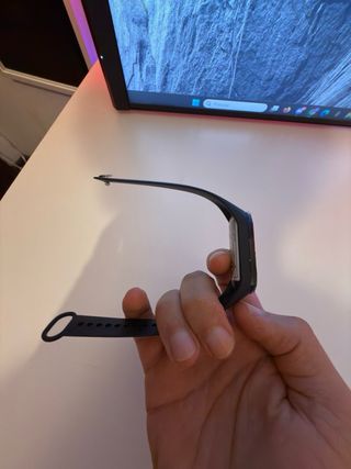 Relógio Desportivo Preto e Multicolor