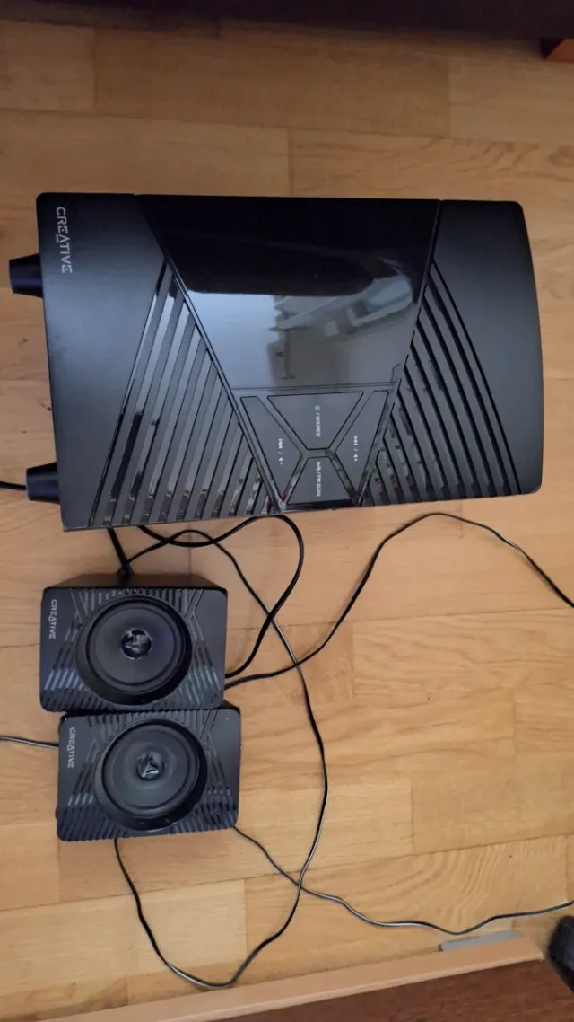 Sistema Altavoces Creative 2.1 Negro