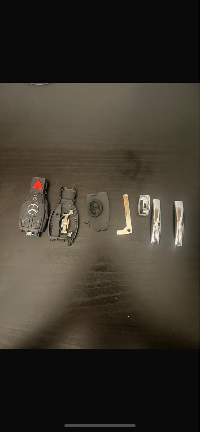Carcasa llave mercedes