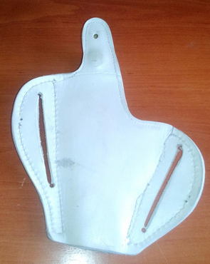 Funda Pistola Blanca Traje Gala Ertzaintza