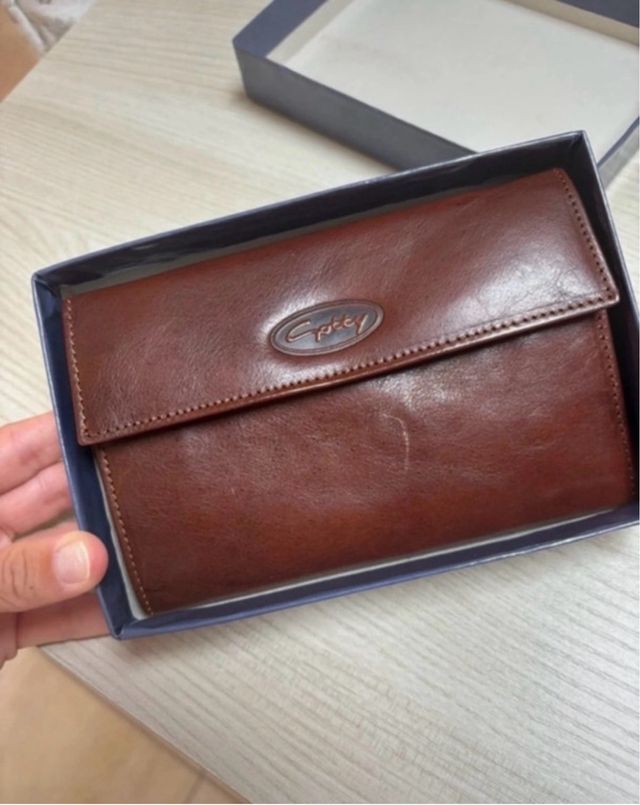 Portafoglio Gotty donna marrone