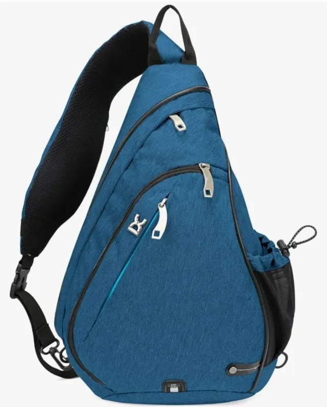 Bolso bandolera azul