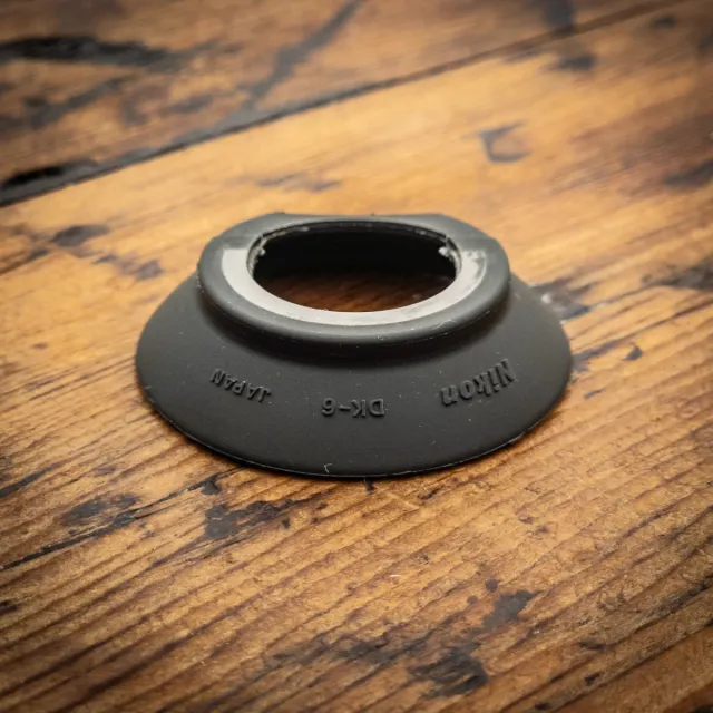 Ocular Nikon DK-6 Goma para F100 F801 F3