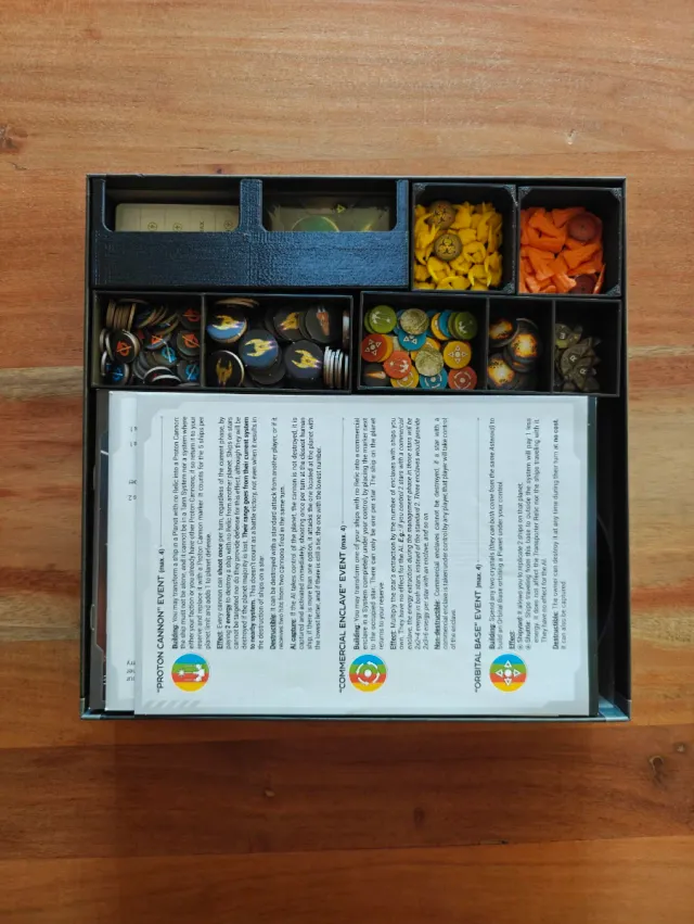 Nexum Galaxy con expansiones