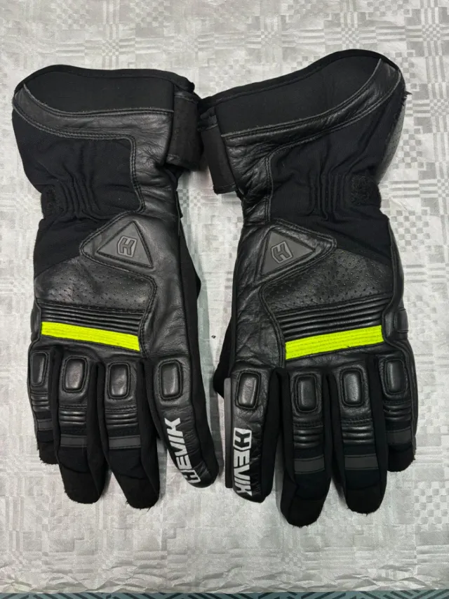 Guantes HEVIK Talla L Negro y Amarillo