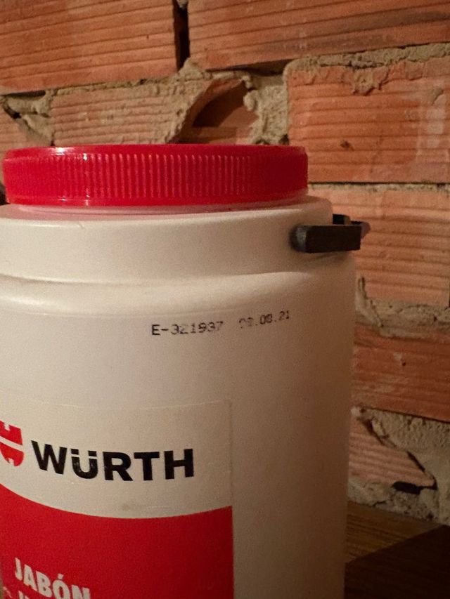 Jabón Universal Blanco Würth 4L