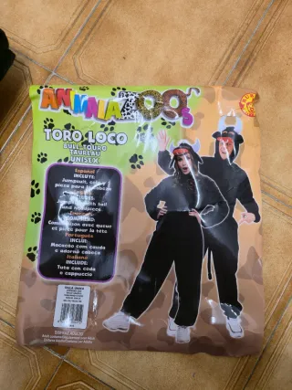 Disfraz Toro Loco Carnaval Talla Única