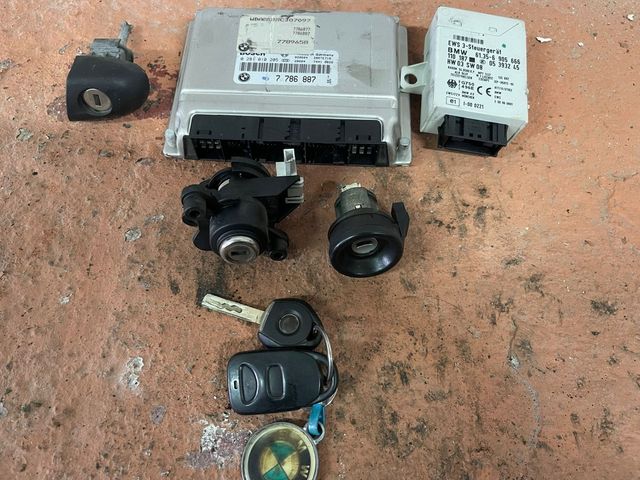BMW EWS 3 Steuergerät y Llaves m47 204D1