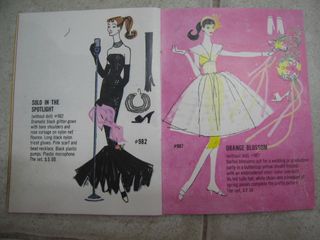 Catalogo Barbie e Ken 1961