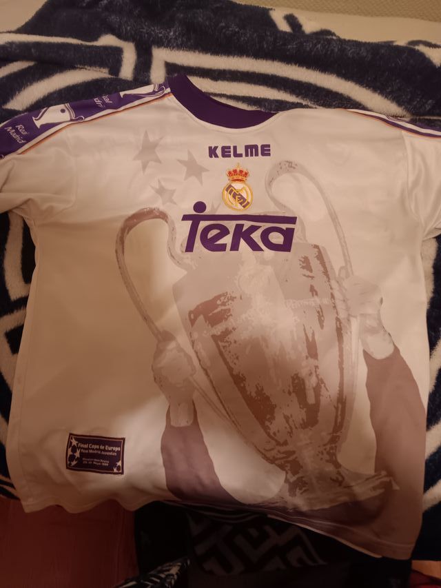 Camiseta Real Madrid 7 Copa Europa 1998 Firmada