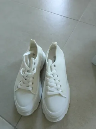 Scarpe donna bianche nuove