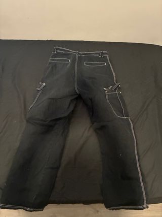 Pantalón Cargo Pull&Bear Negro